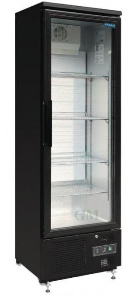 Glastür-Kühlschrank 307 Liter